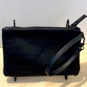 Steve Madden Black Wristlet NWOT UNISEX